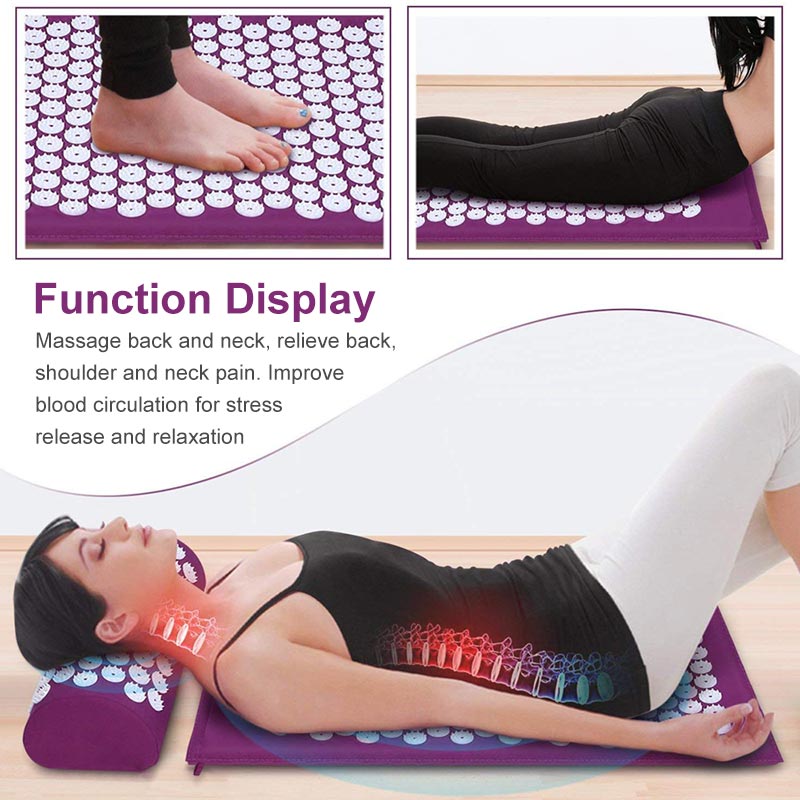 Non Slip Acupressure Bed of Nails Mat Non Slip Acupressure Bed of Nails Mat