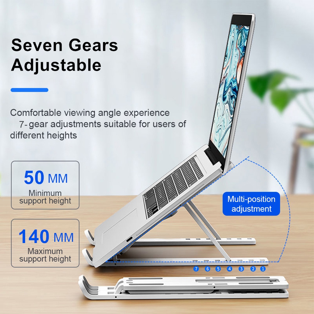 Non Slip Adjustable Laptop Riser Non Slip Adjustable Laptop Riser
