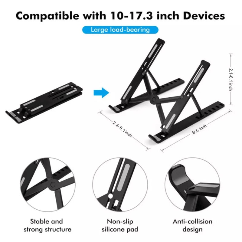Non Slip Adjustable Laptop Riser Non Slip Adjustable Laptop Riser