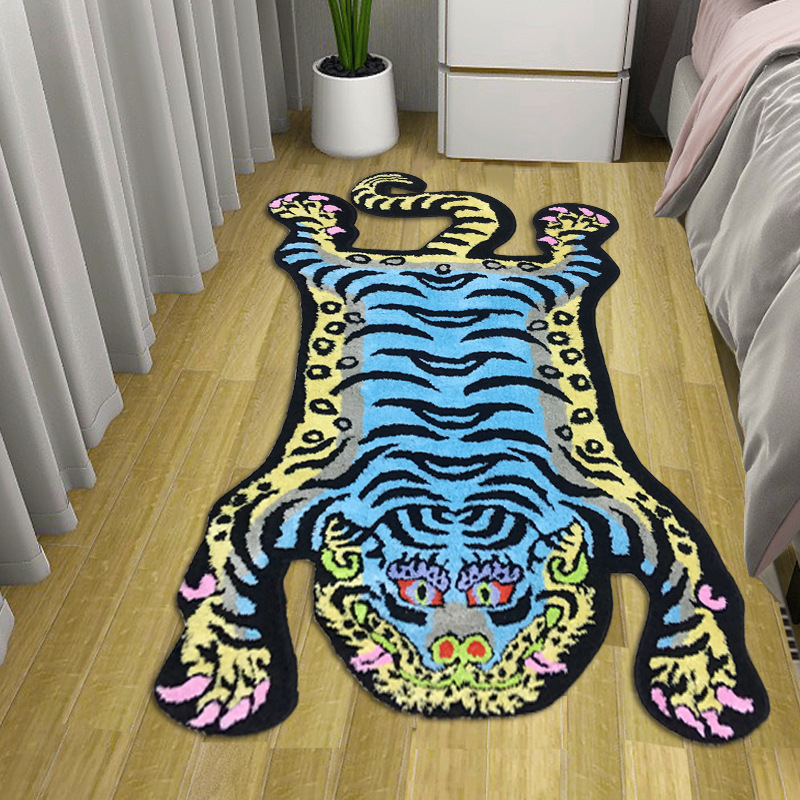 Non Slip Artistic Tiger Rug