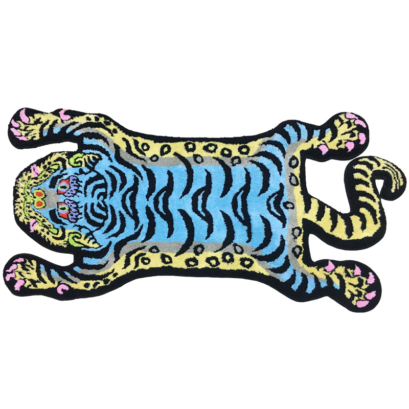 Non Slip Artistic Tiger Rug