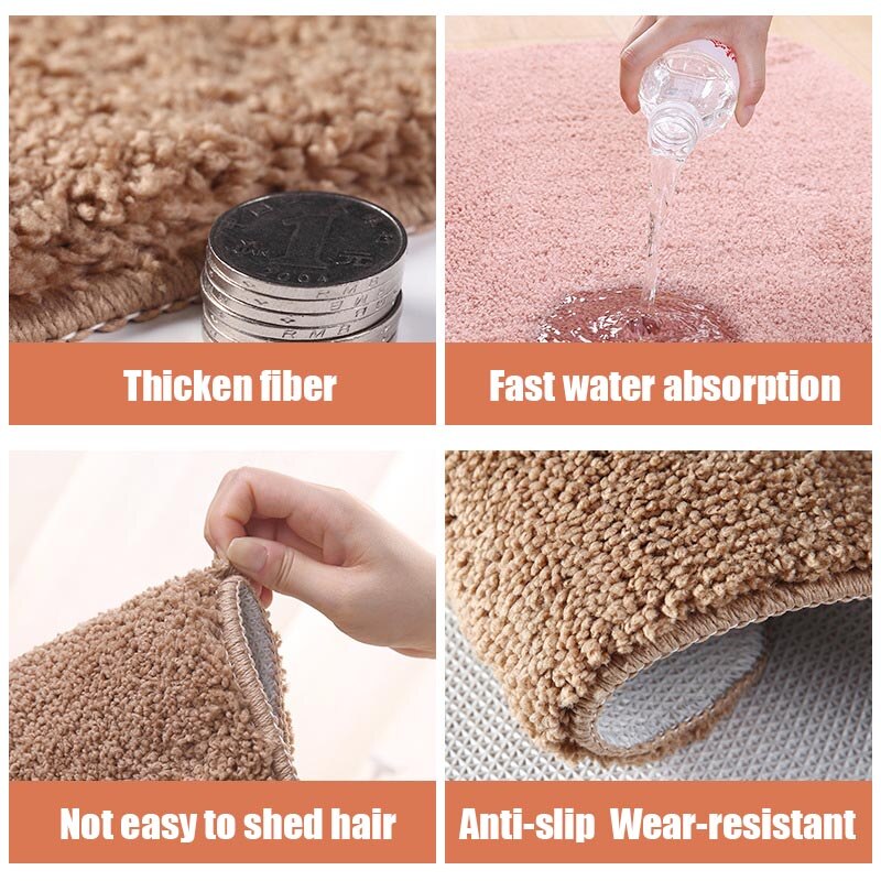 Non Slip Bathroom Mat Quick Absorbent Mat