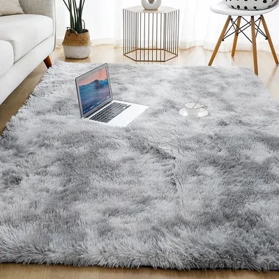 Non Slip Carpet Fluffy Plush Rug