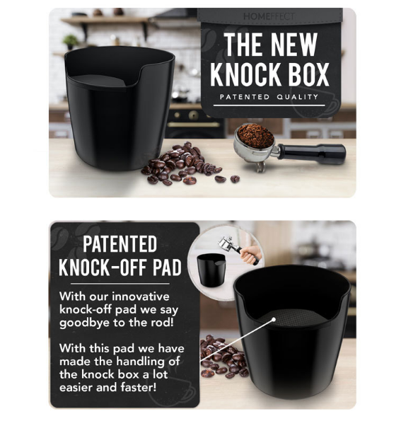Non Slip Coffee Grind Knock Box