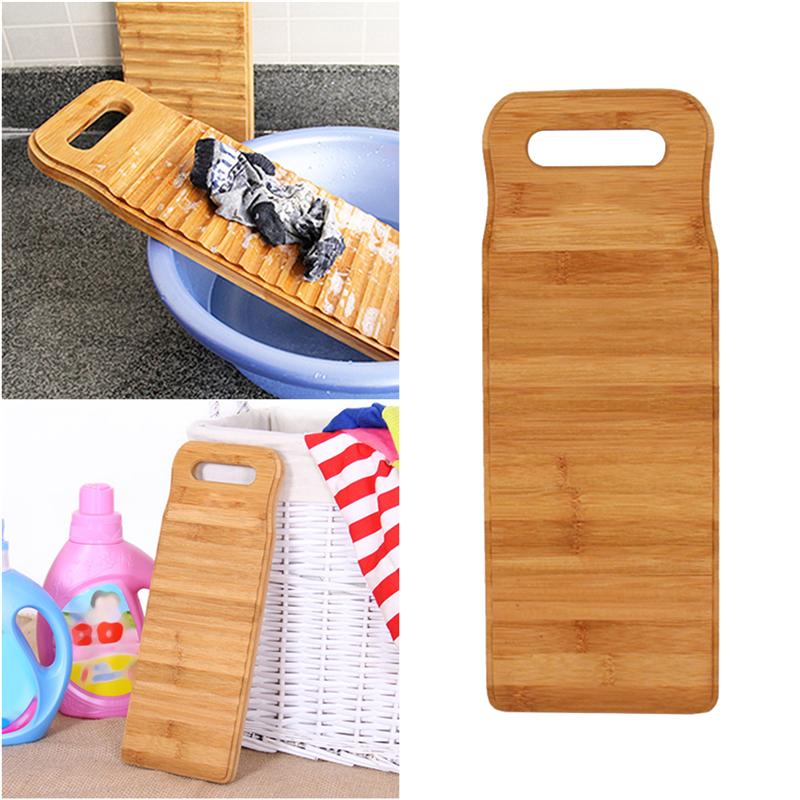 Non-Slip Corrugated Wooden Washboard Non-Slip Corrugated Wooden Washboard