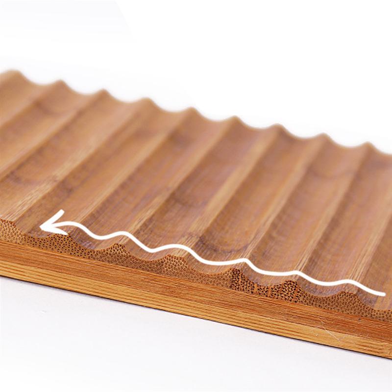 Non-Slip Corrugated Wooden Washboard Non-Slip Corrugated Wooden Washboard