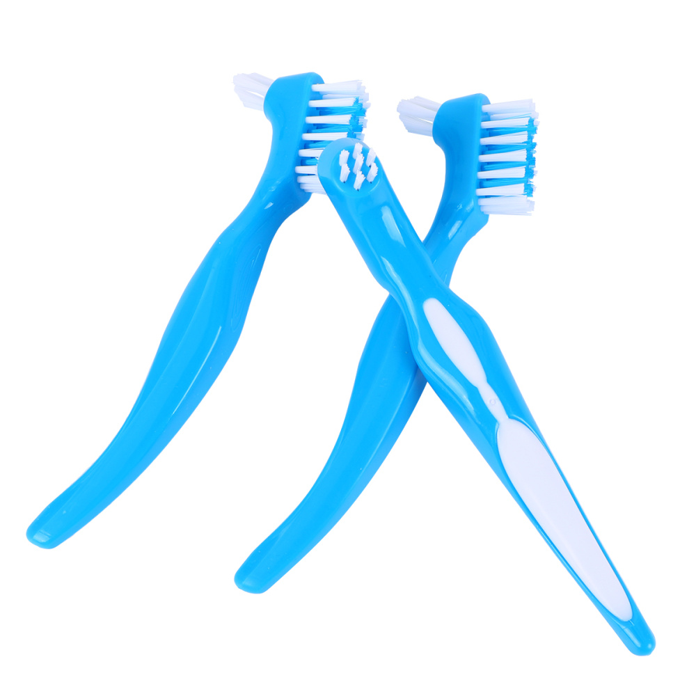 Non Slip Denture Cleaning Brushes (3pcs) Non Slip Denture Cleaning Brushes (3pcs)