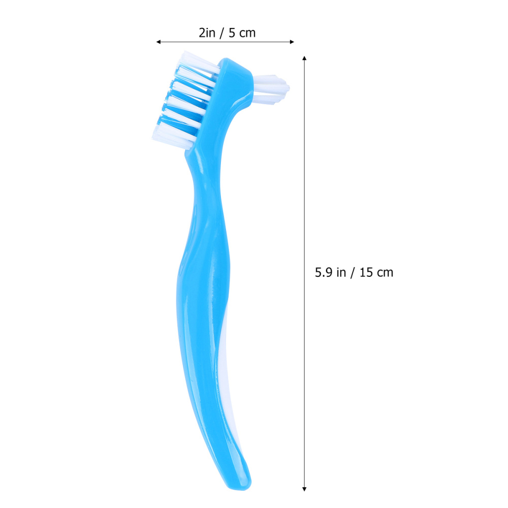 Non Slip Denture Cleaning Brushes (3pcs) Non Slip Denture Cleaning Brushes (3pcs)