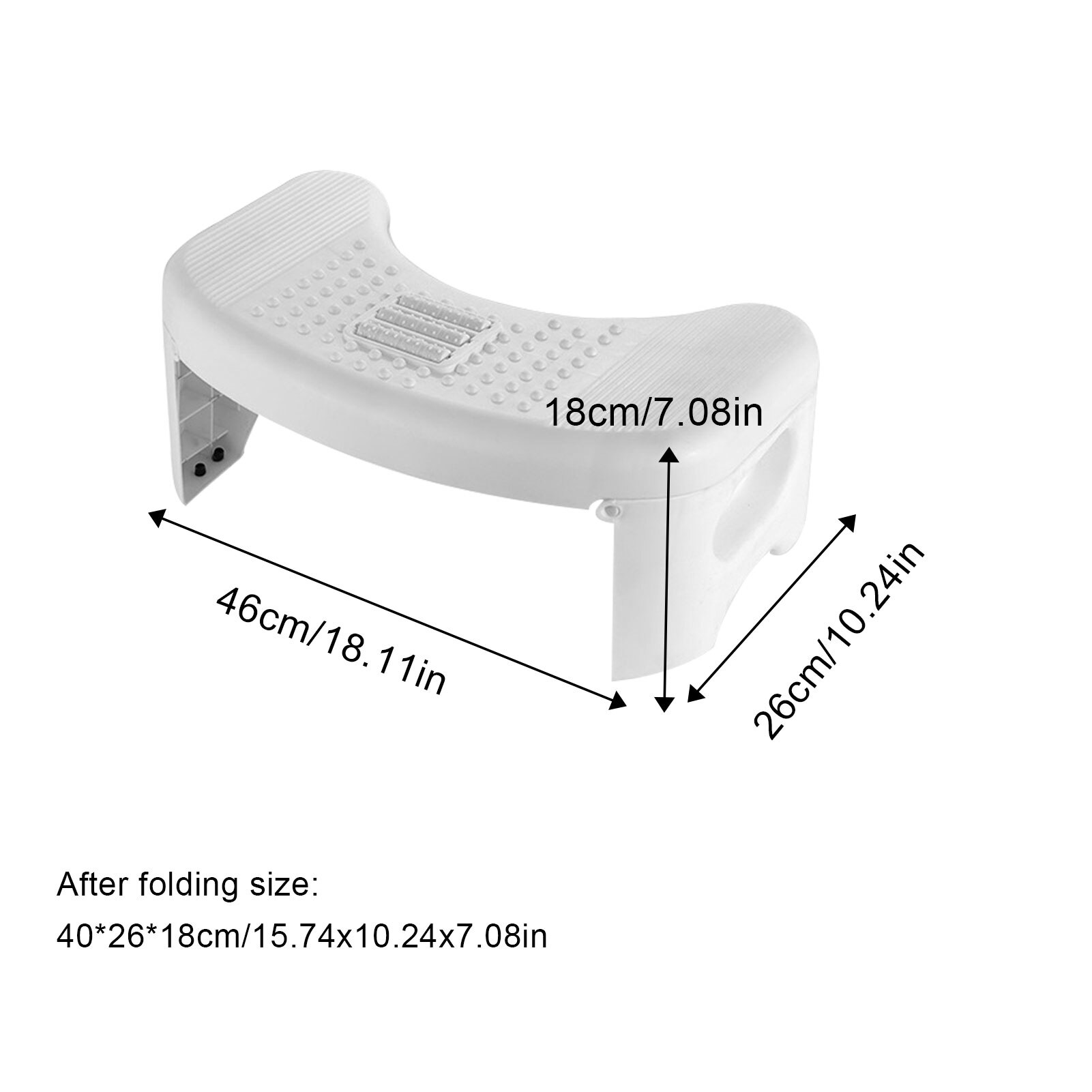 Non Slip Folding Poop Stool Non Slip Folding Poop Stool