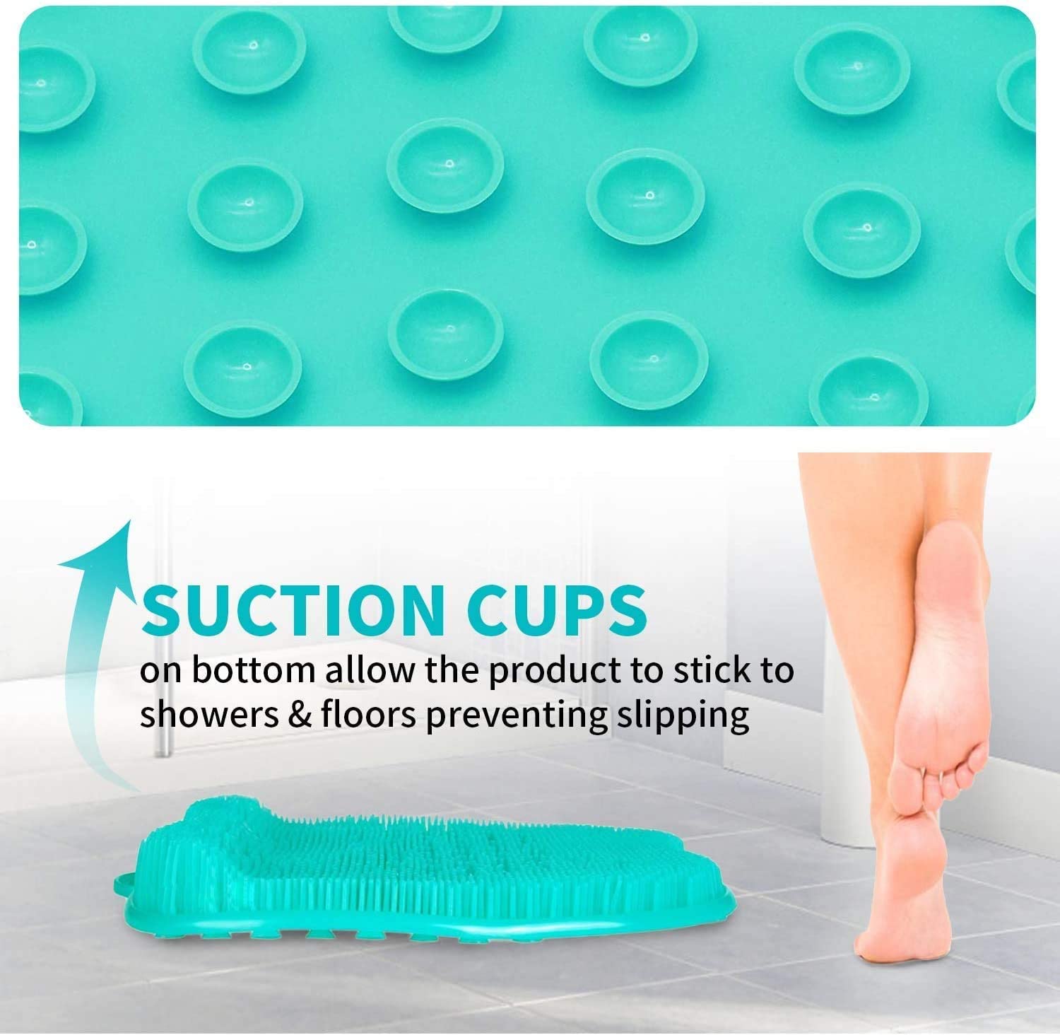 Non Slip Foot Scrubber for Shower Floor