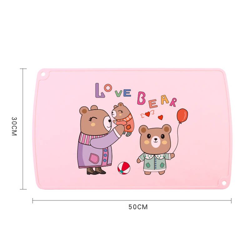 Non-slip Kids Silicone Placemat Non-slip Kids Silicone Placemat