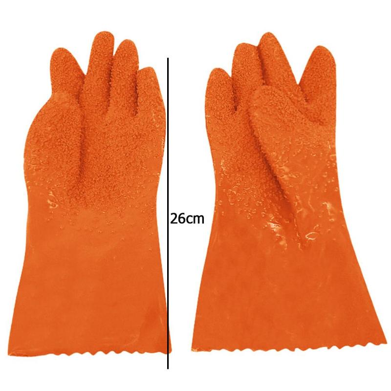 Non Slip PVC Potato Peeler Gloves Non Slip PVC Potato Peeler Gloves