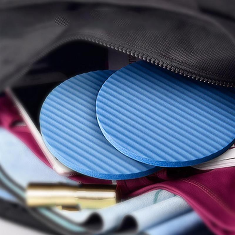 Non-Slip Round Yoga Knee Pad Cushion (2 pcs) Non-Slip Round Yoga Knee Pad Cushion (2 pcs)