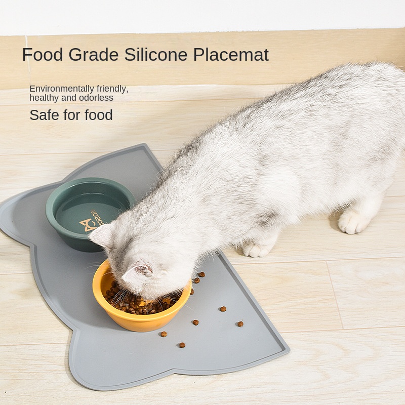Non Slip Silicone Cat Food Mat