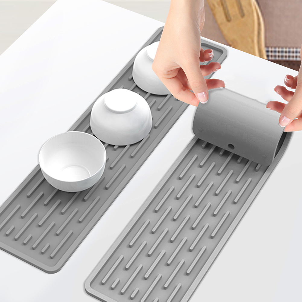 Non Slip Silicone Draining Mat