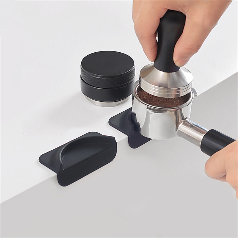 Non Slip Silicone Espresso Corner Tamping Mat