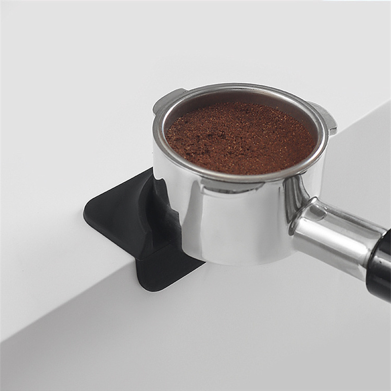 Non Slip Silicone Espresso Corner Tamping Mat Non Slip Silicone Espresso Corner Tamping Mat