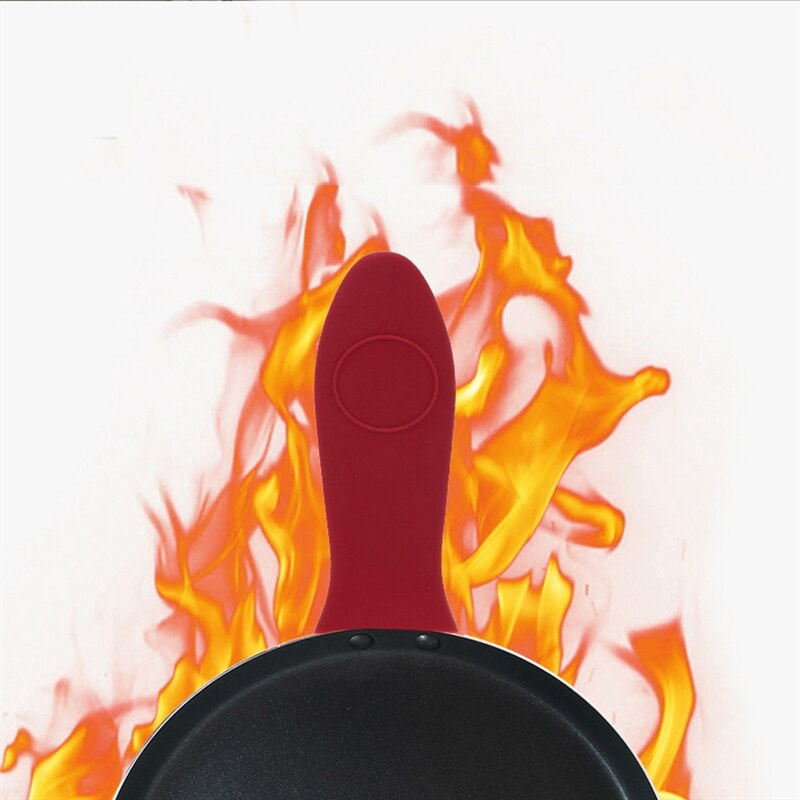 Non Slip Silicone Pan Handle Cover Non Slip Silicone Pan Handle Cover