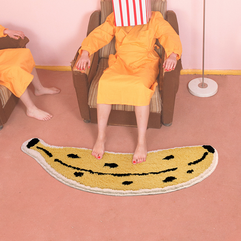 Non Slip Soft Banana Rug Non Slip Soft Banana Rug