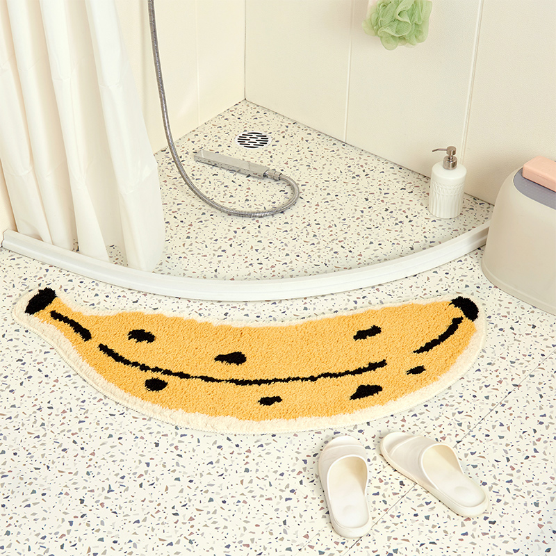 Non Slip Soft Banana Rug Non Slip Soft Banana Rug