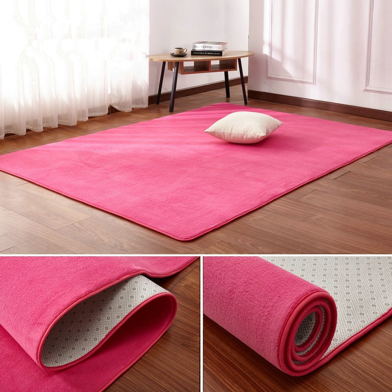 Non Slip Soft Polyester Floor Mat