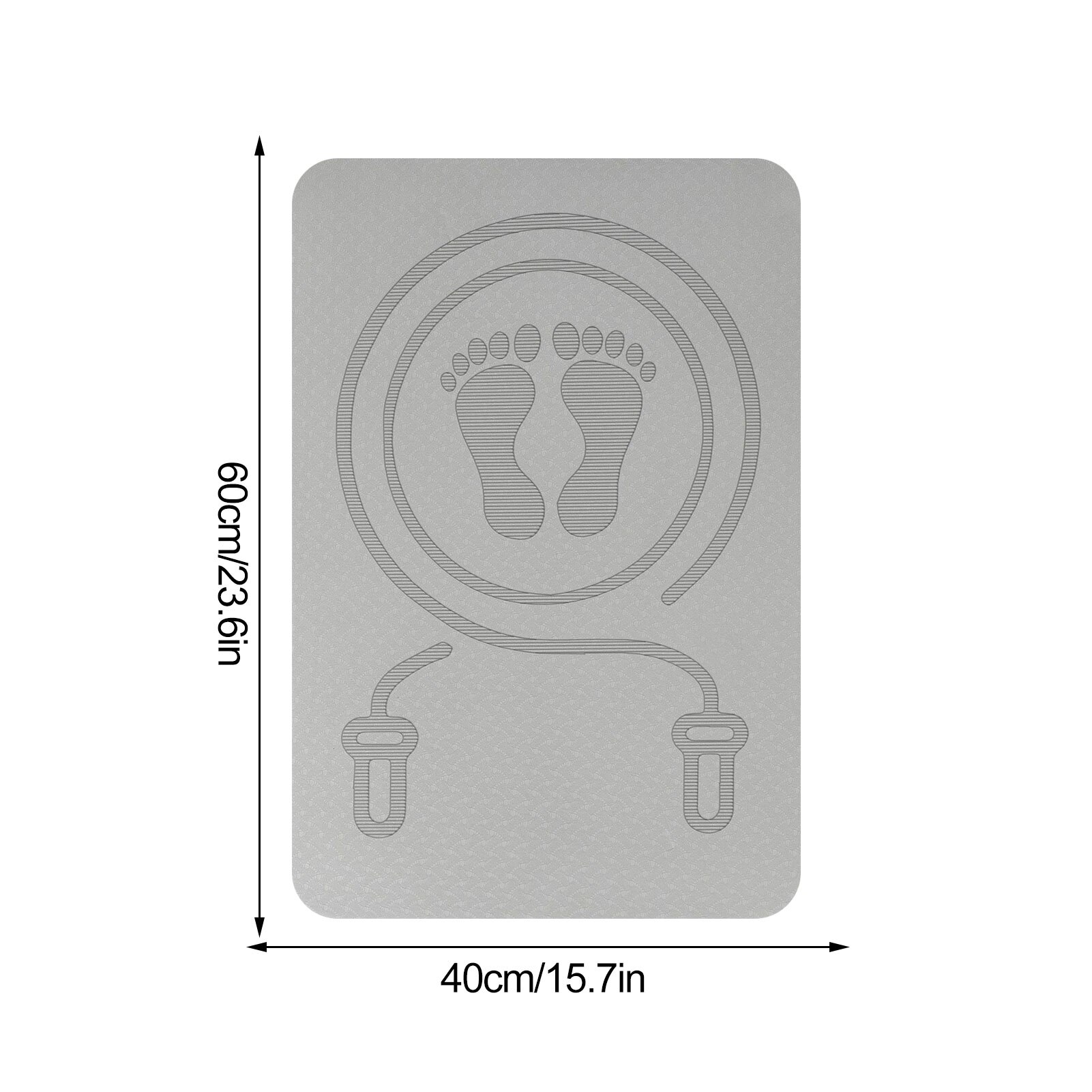 Non Slip TPE Skipping Rope Mat