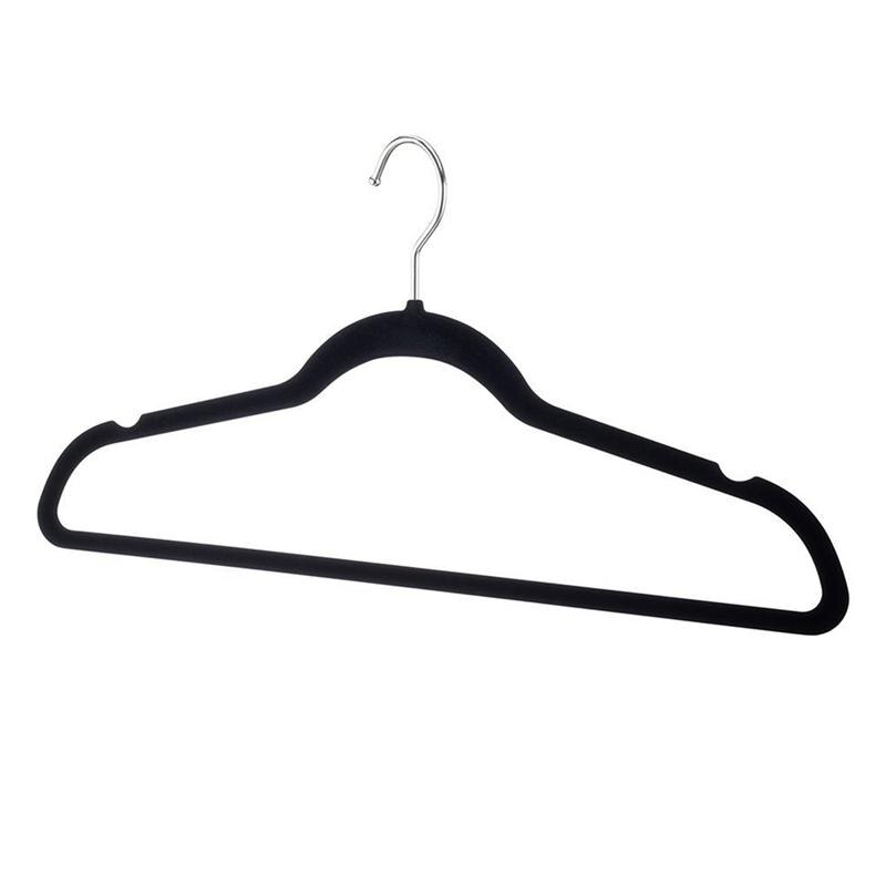 Non-Slip Velvet Clothes Hangers (20 pcs)