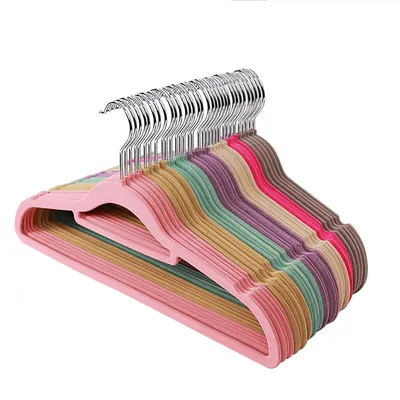 Non Slip Velvet Coat Hangers (5 Pcs)