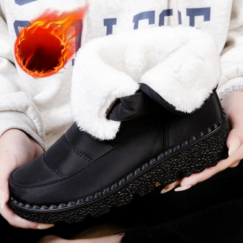 Non-Slip Warm Women Waterproof Winter Boots For Snow