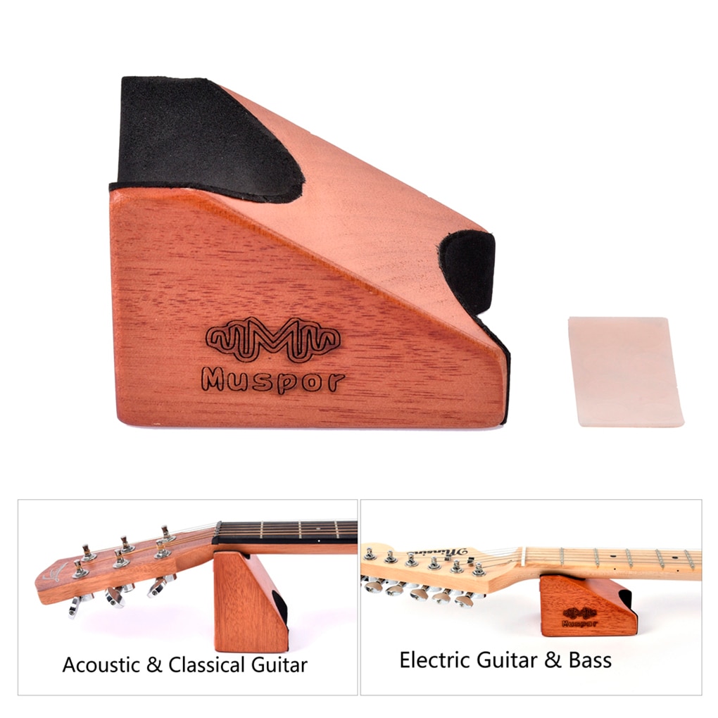 Non Slip Wooden Guitar Neck Rest Non Slip Wooden Guitar Neck Rest