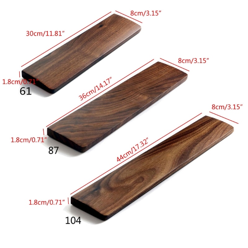 Non Slip Wooden Keyboard Wrist Rest Non Slip Wooden Keyboard Wrist Rest