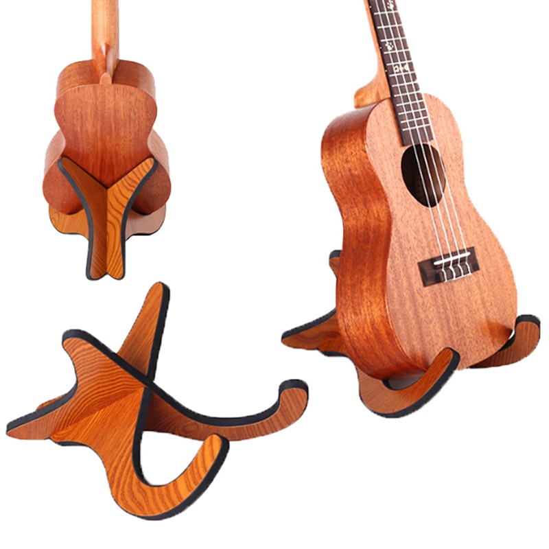 Non Slip Wooden Ukulele Stand Non Slip Wooden Ukulele Stand