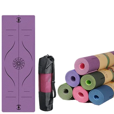 Non Slip Workout Mat with Storage Bag