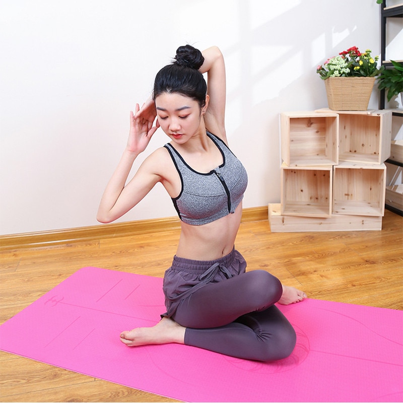Non Slip Workout Mat with Storage Bag