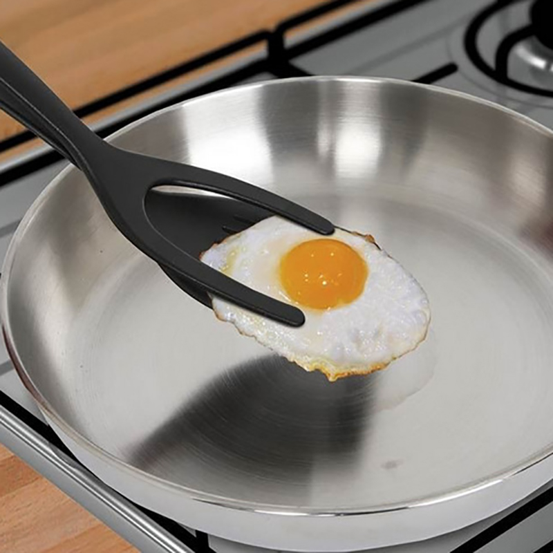 Non Stick 2 In 1 Pancake Spatula French Fries Turners Egg Clamp Frying Steak Pancake Tongs Toast Omelet Clip Kitchen Non Stick 2 In 1 Pancake Spatula French Fries Turners Egg Clamp Frying Steak Pancake Tongs Toast Omelet Clip Kitchen