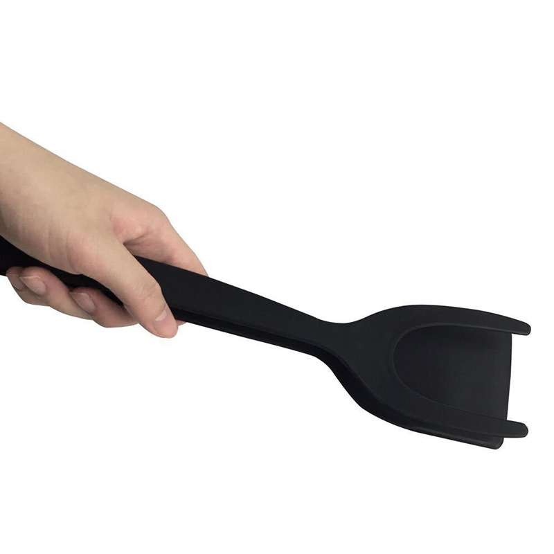 Non Stick 2 In 1 Pancake Spatula French Fries Turners Egg Clamp Frying Steak Pancake Tongs Toast Omelet Clip Kitchen Non Stick 2 In 1 Pancake Spatula French Fries Turners Egg Clamp Frying Steak Pancake Tongs Toast Omelet Clip Kitchen