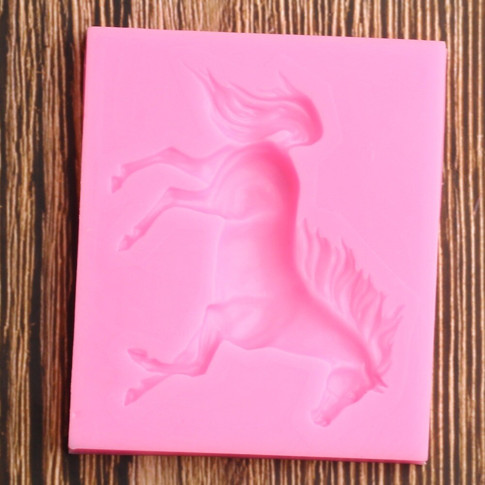 Non Stick 3D Silicone Horse Mold Non Stick 3D Silicone Horse Mold