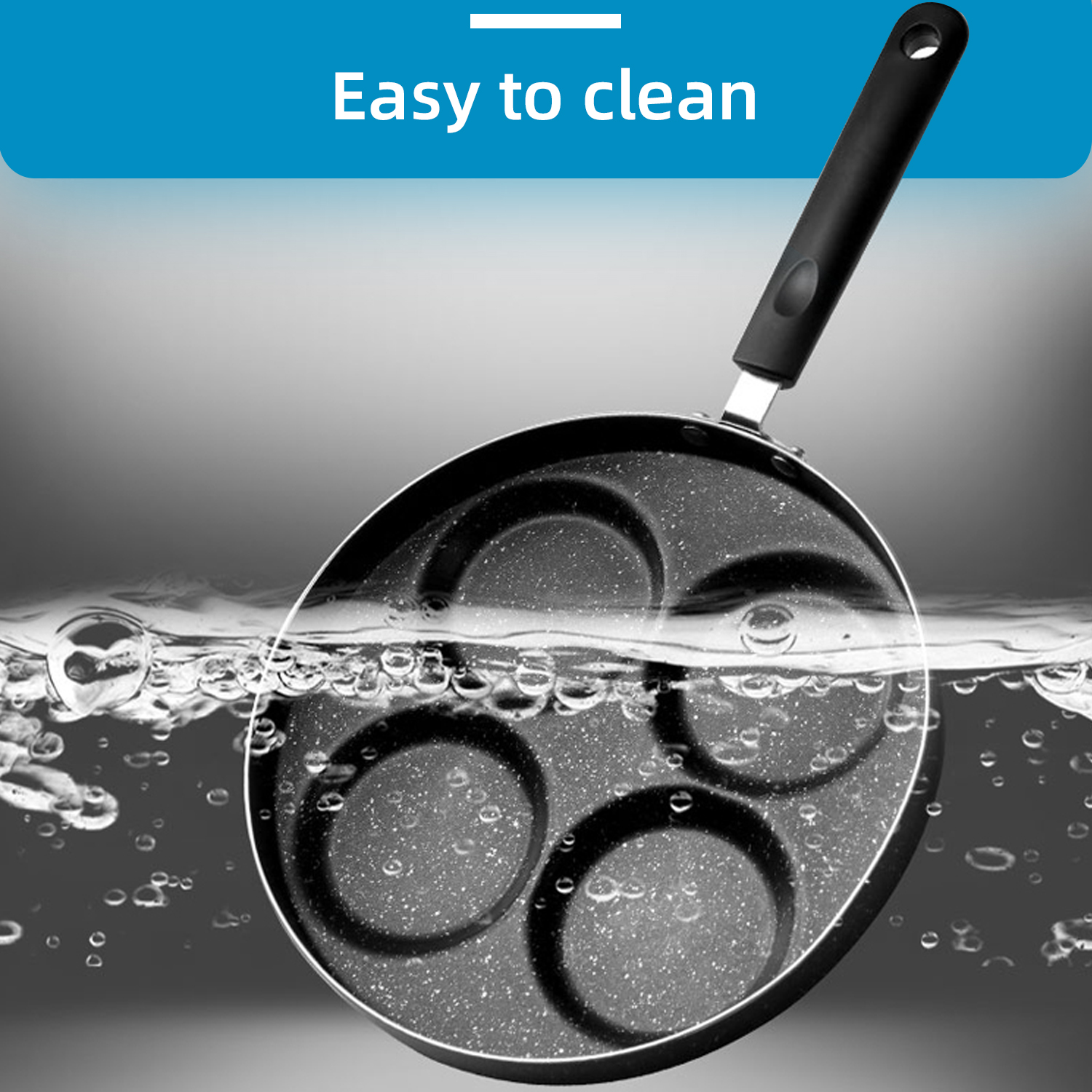 Non Stick 4 Hole Egg Frying Pan Non Stick 4 Hole Egg Frying Pan