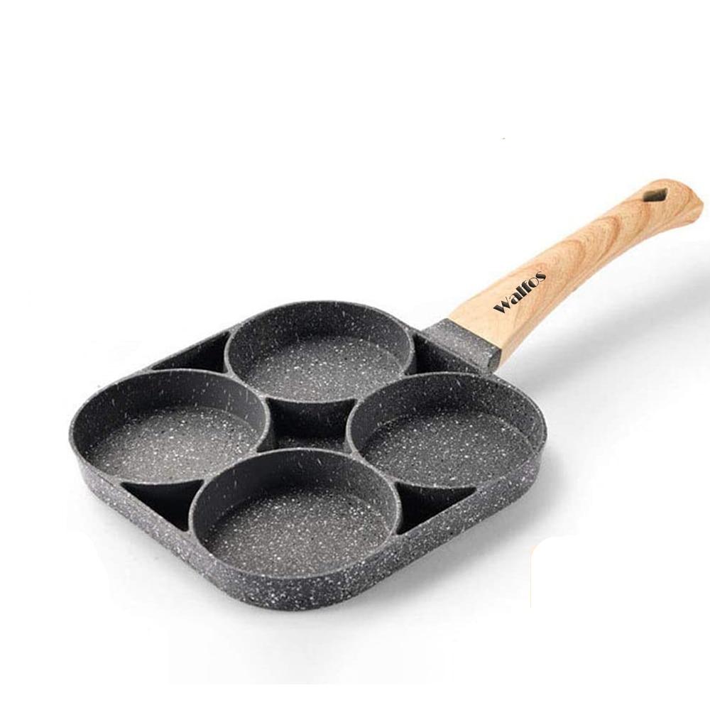 Non Stick 4 Hole Induction Pancake Pan