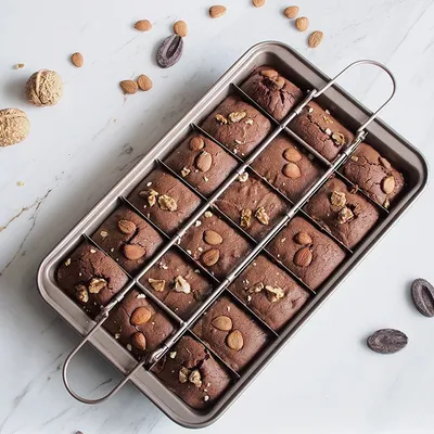 Non Stick All Corner Brownie Pan Non Stick All Corner Brownie Pan