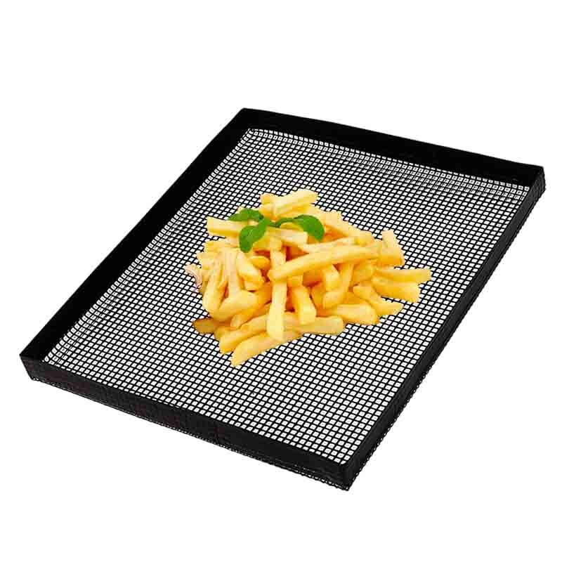 Non Stick Coated Mesh Oven Tray