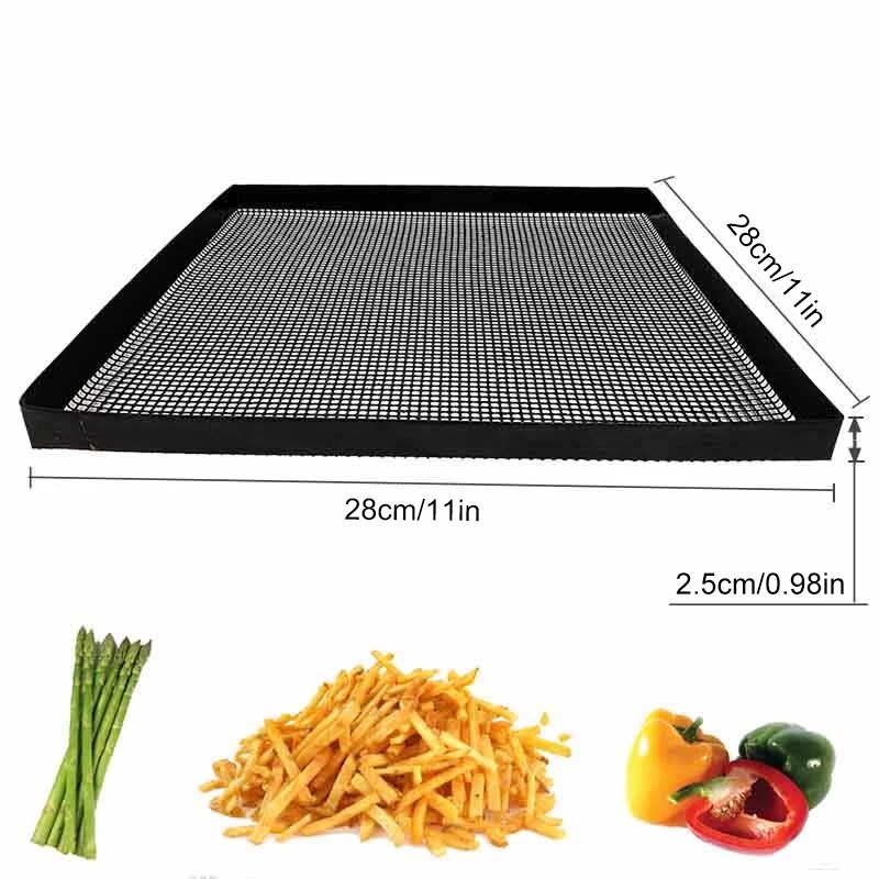 Non Stick Coated Mesh Oven Tray Non Stick Coated Mesh Oven Tray