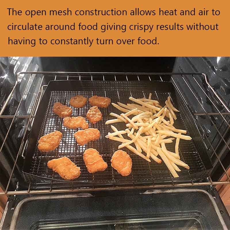 Non Stick Coated Mesh Oven Tray Non Stick Coated Mesh Oven Tray
