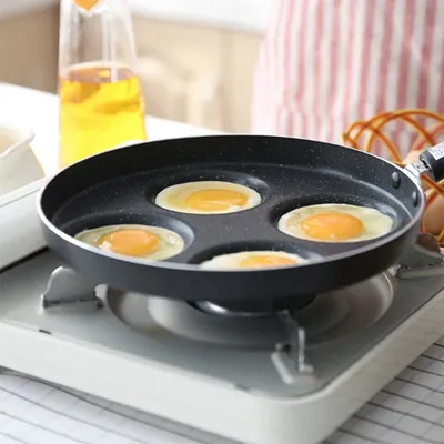 Non Stick Egg Pan 4 Cavity Pancake Fryer Non Stick Egg Pan 4 Cavity Pancake Fryer