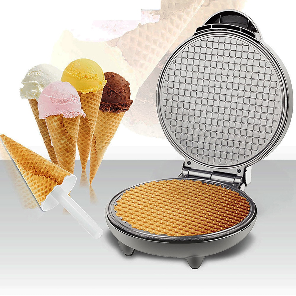 Non Stick Electric Waffle Cone Iron