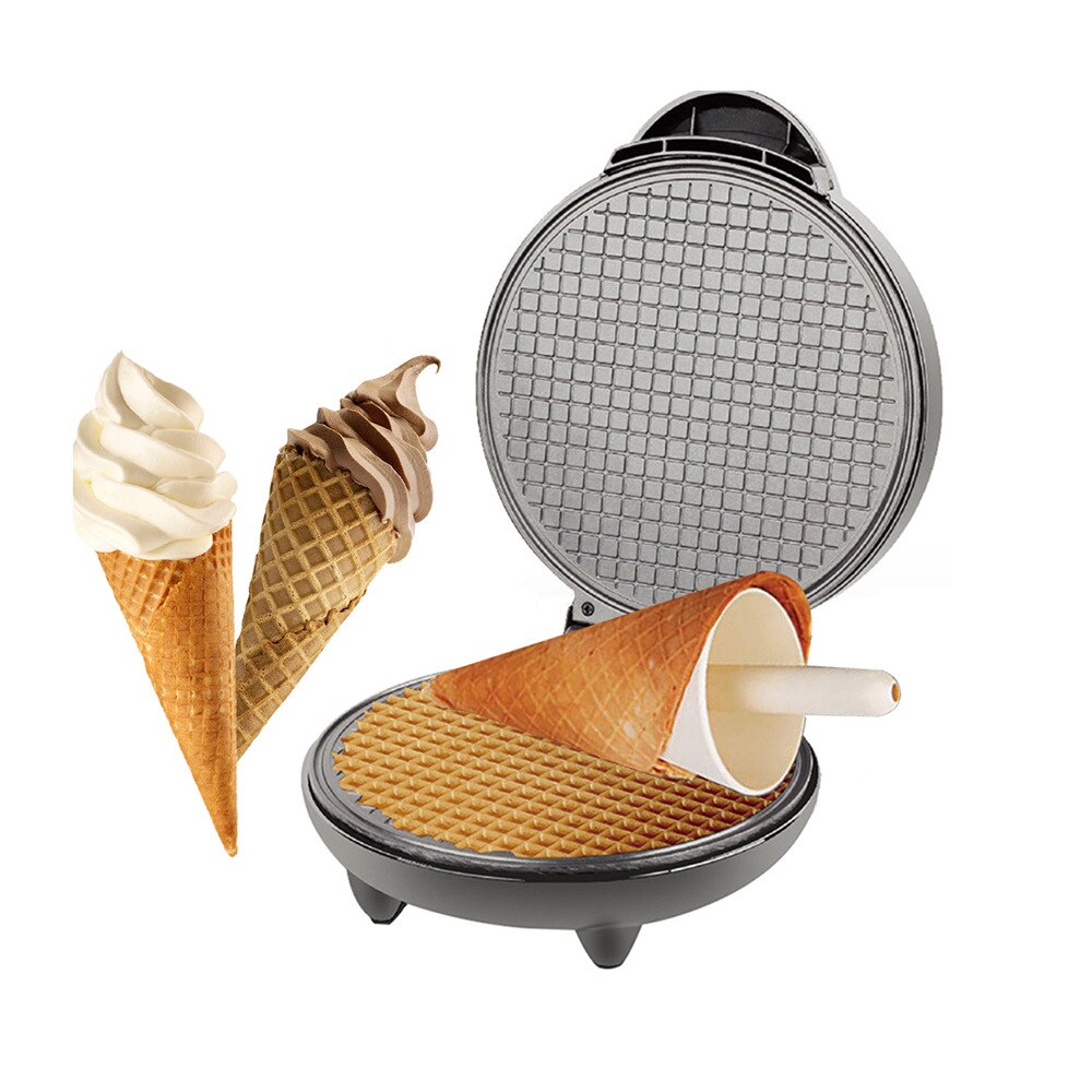Non Stick Electric Waffle Cone Iron