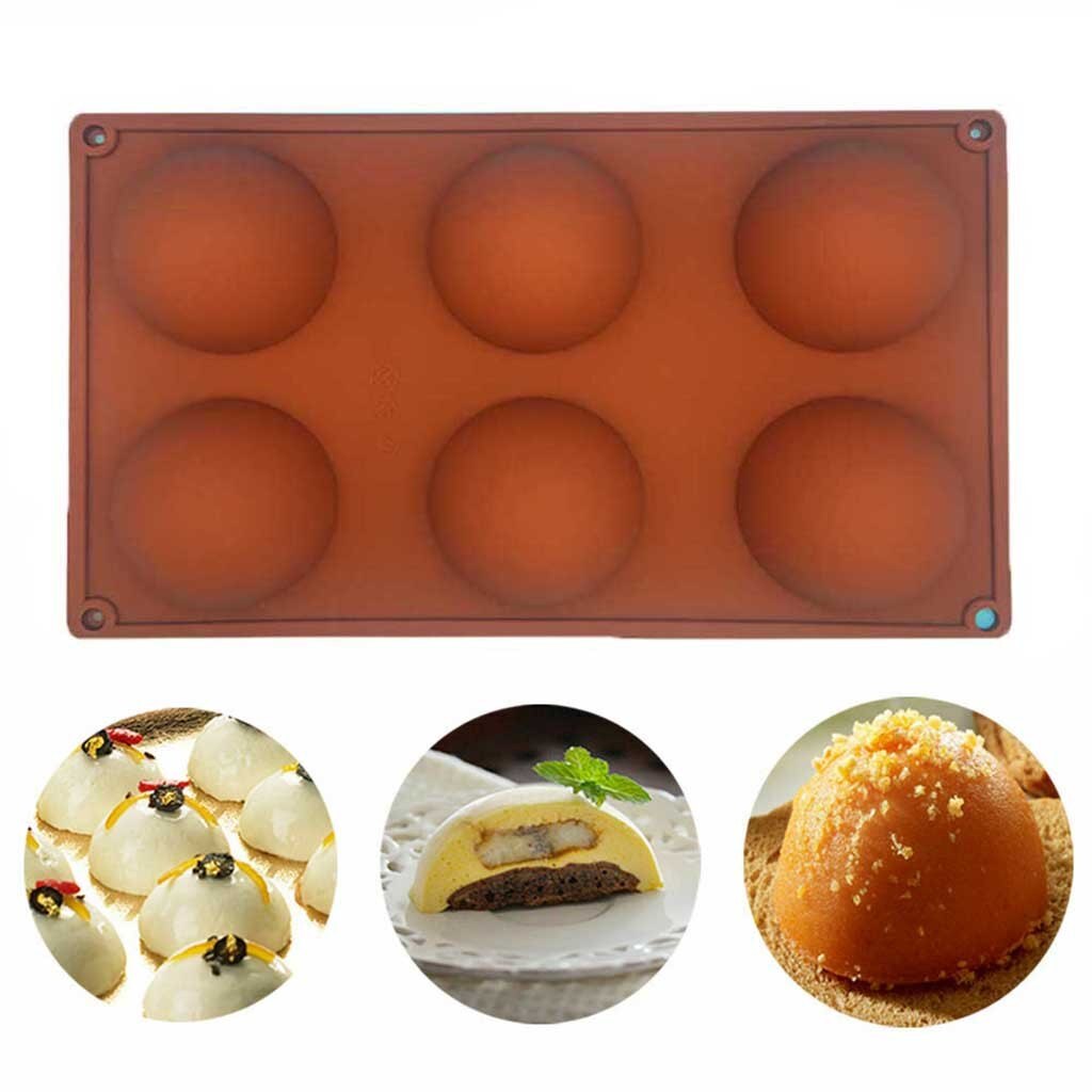 Non Stick Half Sphere Silicone Molds (3 pcs) Non Stick Half Sphere Silicone Molds (3 pcs)