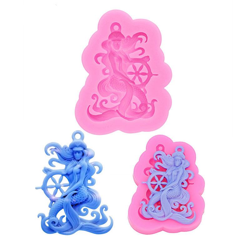 Non Stick Mermaid Silicone Mold Non Stick Mermaid Silicone Mold