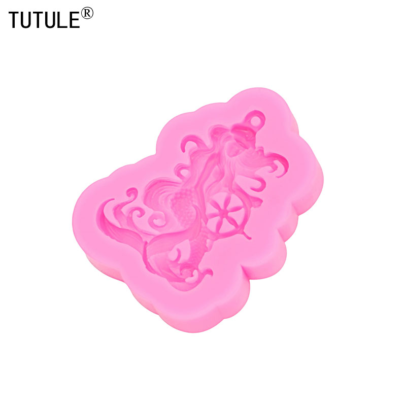 Non Stick Mermaid Silicone Mold Non Stick Mermaid Silicone Mold