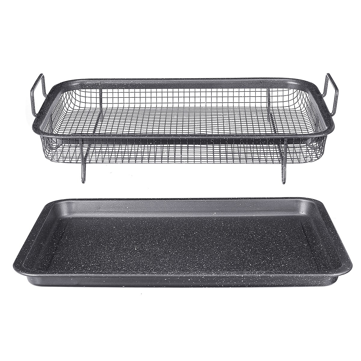 Non Stick Mesh Baking Tray with Pan